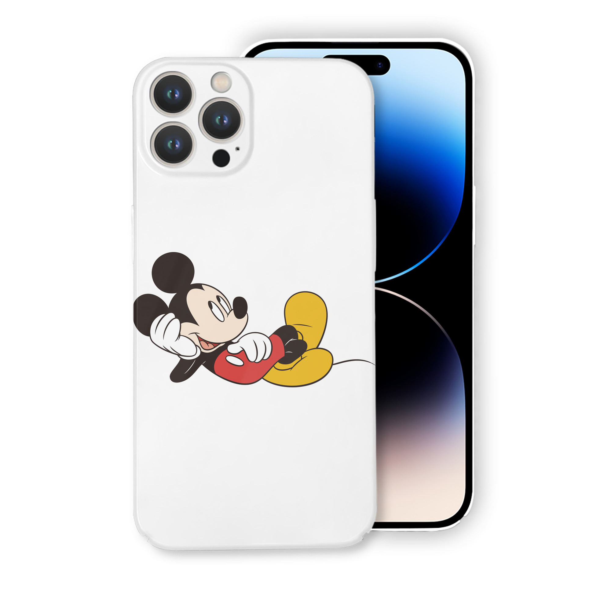 （画像用） ミッキーマウス Mickey Mouse 【iPhone 14シリーズ対応】ハードケース